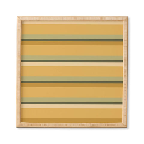 Colour Poems Retro Stripes XXXIV Framed Wall Art