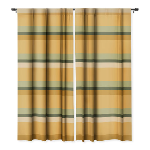 Colour Poems Retro Stripes XXXIV Blackout Non Repeat