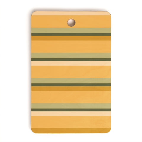 Colour Poems Retro Stripes XXXIV Cutting Board Rectangle