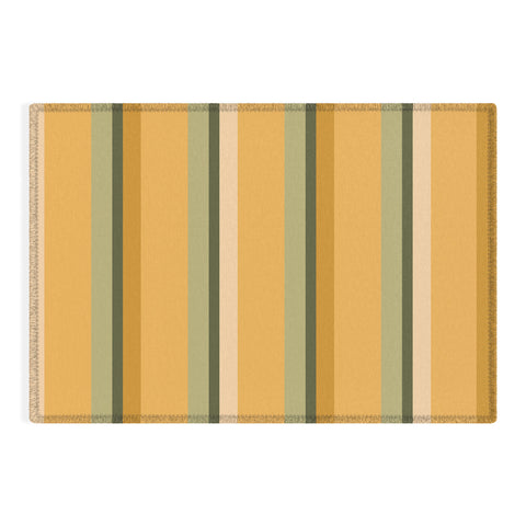 Colour Poems Retro Stripes XXXIV Outdoor Rug
