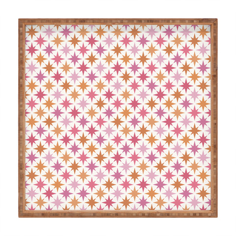 Colour Poems Starry Multicolor V Square Tray