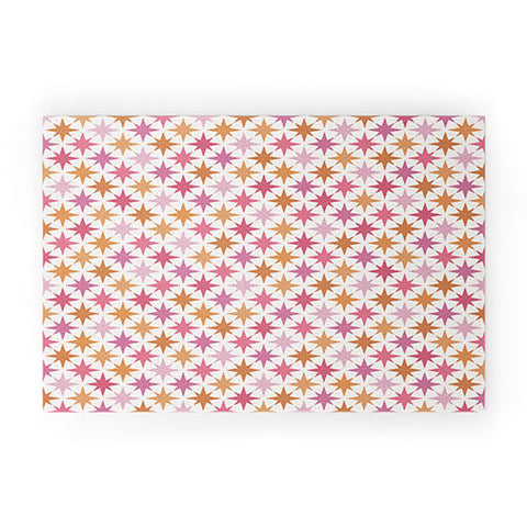 Colour Poems Starry Multicolor V Welcome Mat