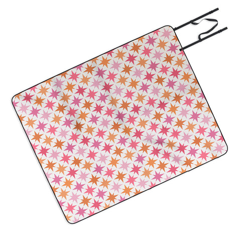Colour Poems Starry Multicolor V Picnic Blanket
