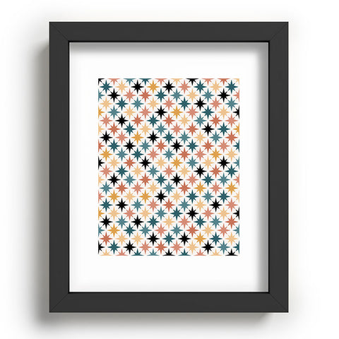 Colour Poems Starry Multicolor VIII Recessed Framing Rectangle