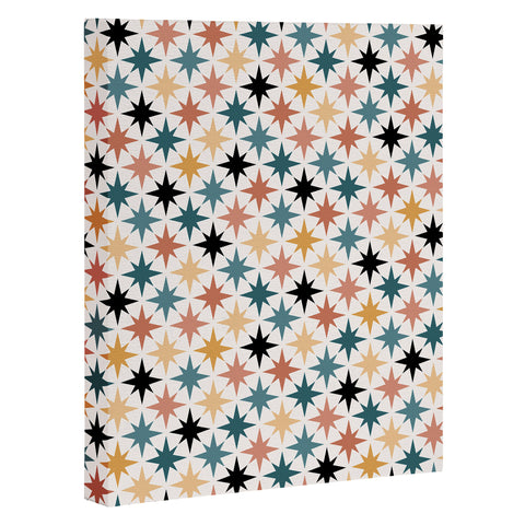 Colour Poems Starry Multicolor VIII Art Canvas