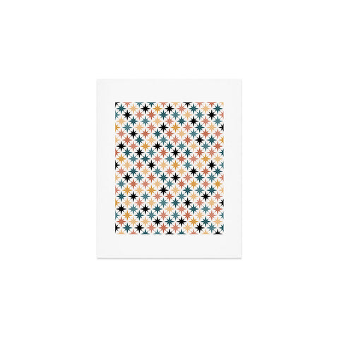 Colour Poems Starry Multicolor VIII Art Print