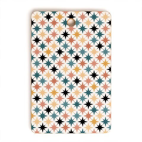 Colour Poems Starry Multicolor VIII Cutting Board Rectangle
