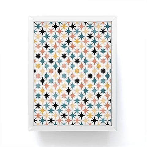 Colour Poems Starry Multicolor VIII Framed Mini Art Print