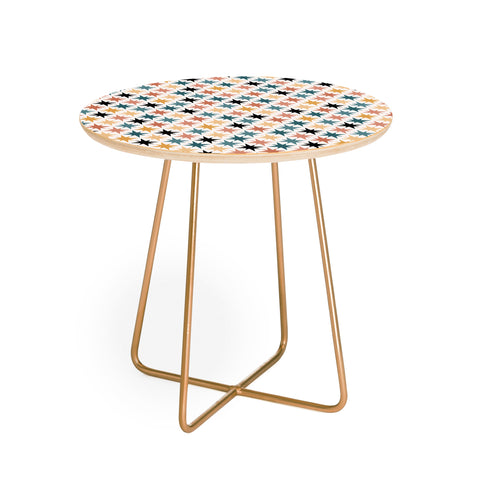 Colour Poems Starry Multicolor VIII Round Side Table