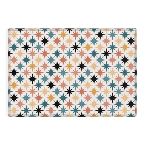 Colour Poems Starry Multicolor VIII Outdoor Rug