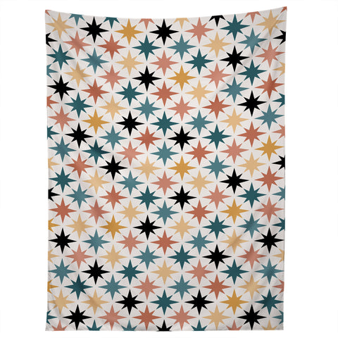 Colour Poems Starry Multicolor VIII Tapestry