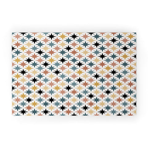 Colour Poems Starry Multicolor VIII Welcome Mat