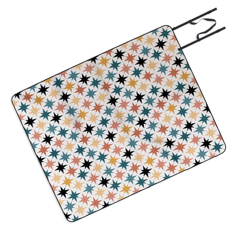 Colour Poems Starry Multicolor VIII Picnic Blanket