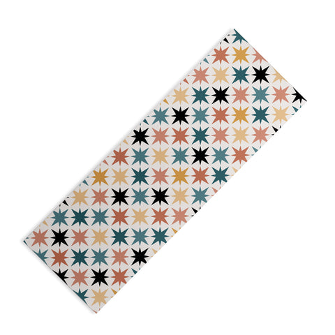 Colour Poems Starry Multicolor VIII Yoga Mat