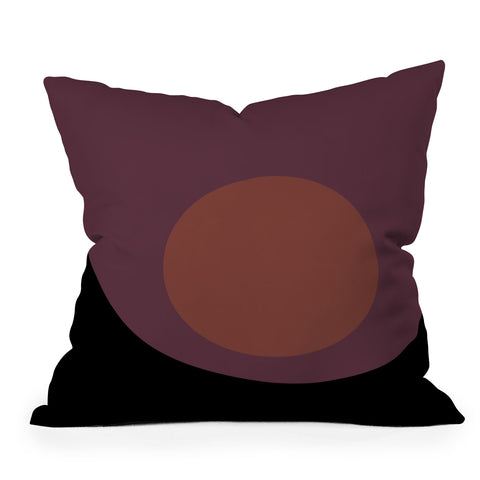 Colour Poems Sunset Minimalism Outdoor Throw Pillow