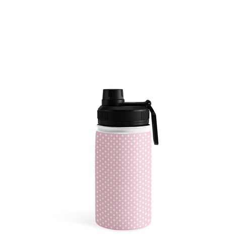 Colour Poems Vintage Jewels Blush Pink Water Bottle