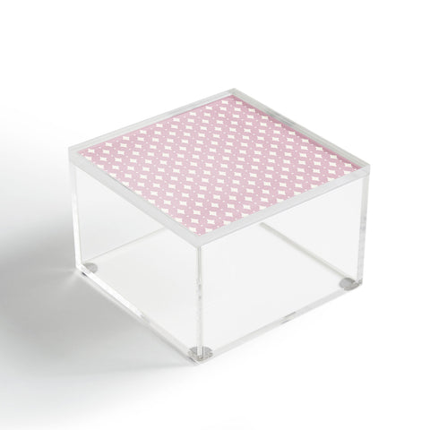 Colour Poems Vintage Jewels Blush Pink Acrylic Box