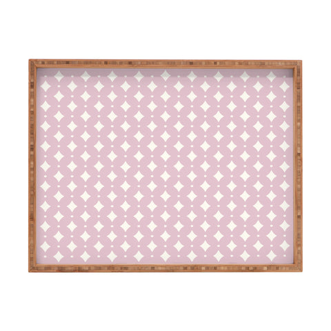 Colour Poems Vintage Jewels Blush Pink Rectangular Tray