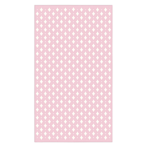Colour Poems Vintage Jewels Blush Pink Tablecloth