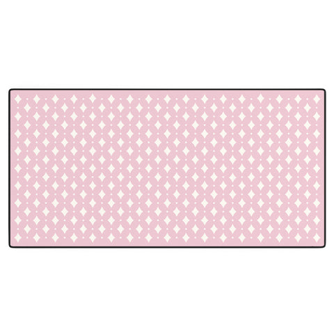 Colour Poems Vintage Jewels Blush Pink Desk Mat