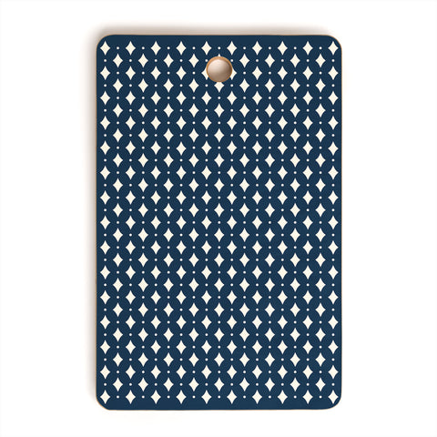 Colour Poems Vintage Jewels Navy Blue Cutting Board Rectangle