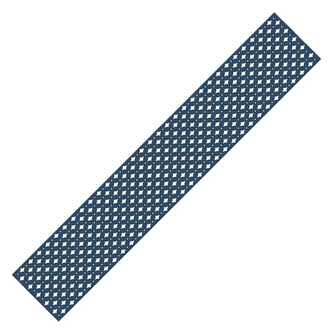 Colour Poems Vintage Jewels Navy Blue Table Runner