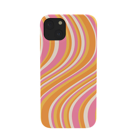 Colour Poems Wavy Retro Stripes III Phone Case