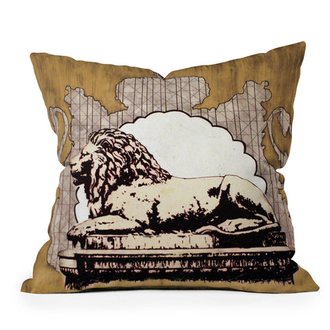 Conor O'Donnell Heraldry Outdoor Throw Pillow