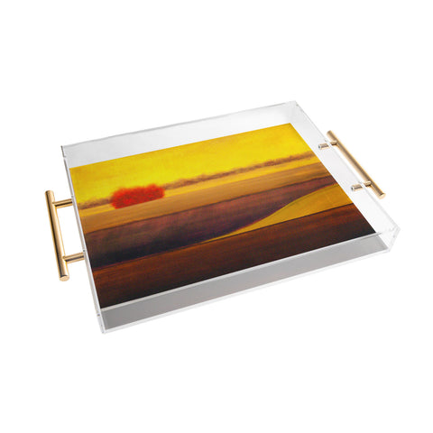 Conor O'Donnell Land Study Six Acrylic Tray