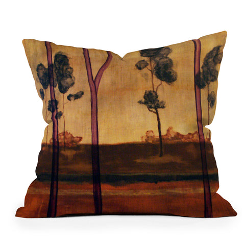 Conor O'Donnell Tree Study Four Outdoor Throw Pillow