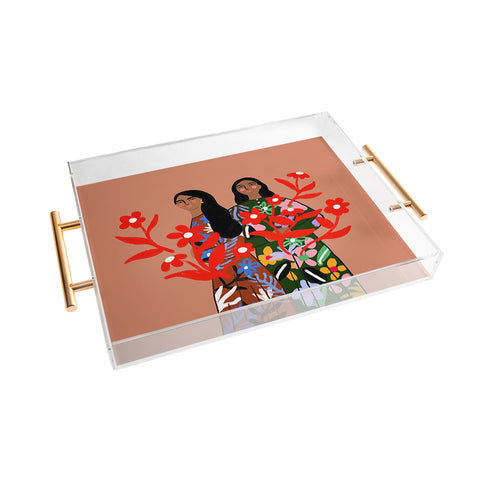 constanzaillustrates Growth I Acrylic Tray