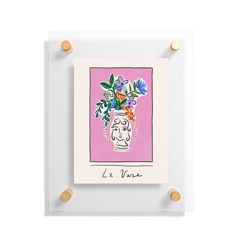 constanzaillustrates Le Vase Floating Acrylic Print