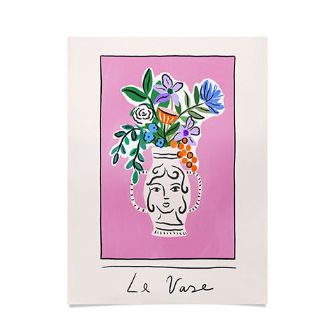 constanzaillustrates Le Vase Poster