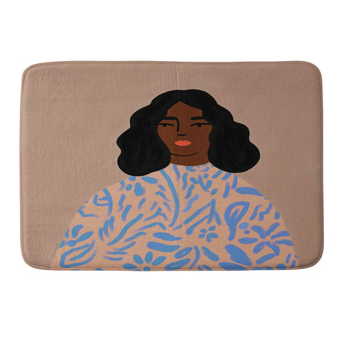 constanzaillustrates The Sweater Memory Foam Bath Mat