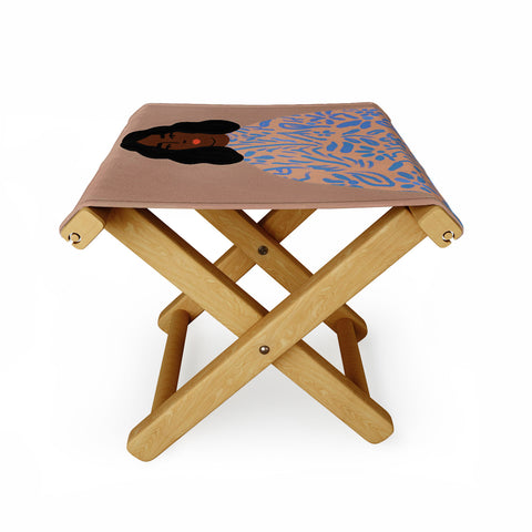 constanzaillustrates The Sweater Folding Stool