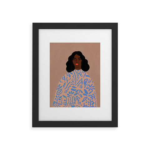 constanzaillustrates The Sweater Framed Art Print