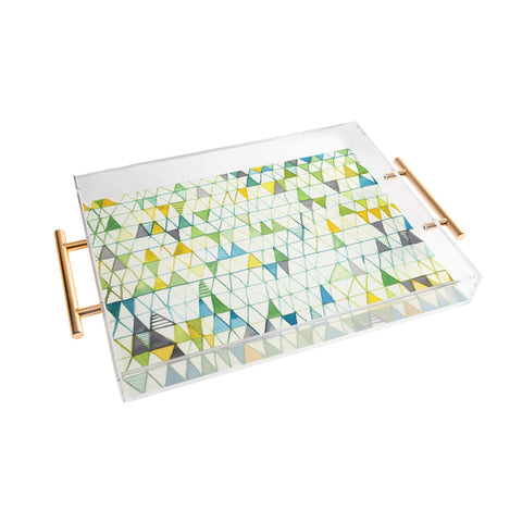 Cori Dantini deep in the woods Acrylic Tray