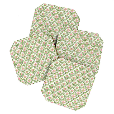 Cori Dantini fancy floral Coaster Set