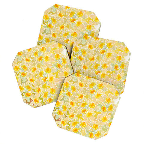 Cori Dantini Flower Galaxy Coaster Set