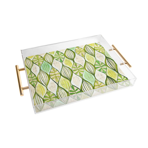 Cori Dantini Green Acrylic Tray