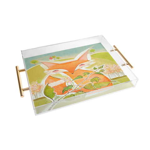 Cori Dantini Little Fox Acrylic Tray