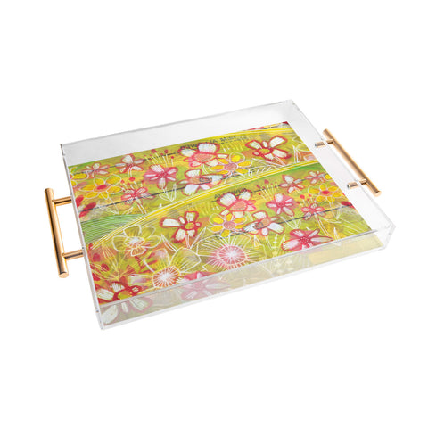 Cori Dantini Meadow In Bloom Acrylic Tray
