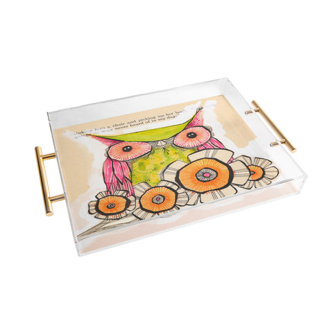 Cori Dantini Miss Daisy Acrylic Tray