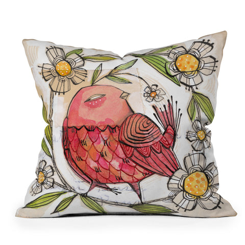 Cori Dantini Not A Turkey Outdoor Throw Pillow
