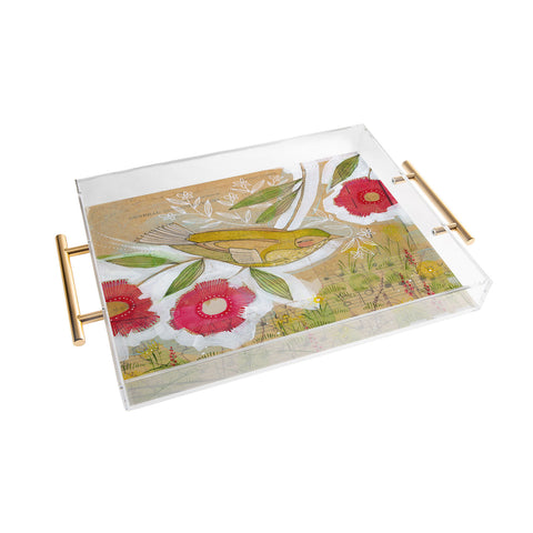Cori Dantini Sweet Meadow Bird Acrylic Tray