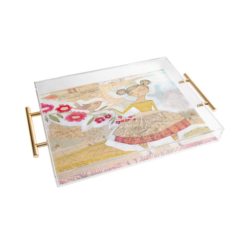 Cori Dantini The Secret To Happiness Acrylic Tray
