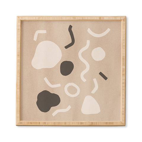 cortneyherron Abstract Confetti Framed Wall Art