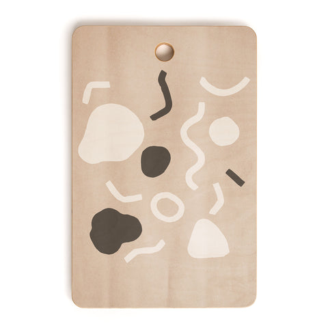 cortneyherron Abstract Confetti Cutting Board Rectangle
