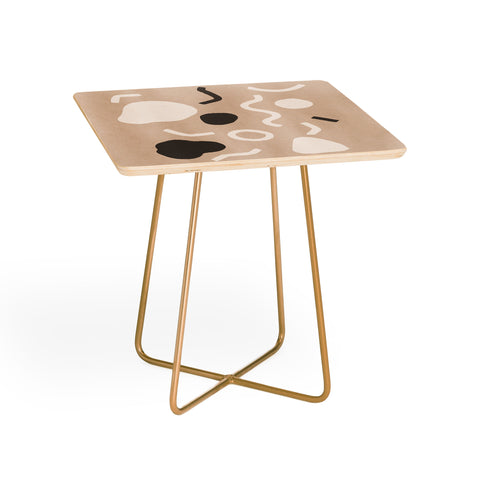 cortneyherron Abstract Confetti Side Table