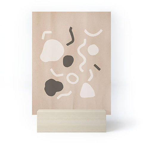 cortneyherron Abstract Confetti Mini Art Print